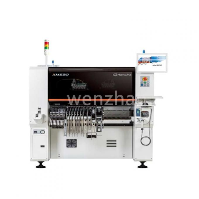SMT SAMSUNG HANWHA XM520 Chip Mounter Machine For SMT PCB Assembly Line LED 0