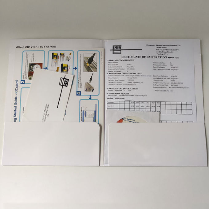 latest company news about Original Slim KIC Start 2 SMT Reflow Oven Thermal Profiler with USB key 2