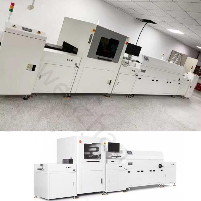 Automated SMT Line Machine PCB Three Axis Conformal Coating Inspection Spray Equipment 0