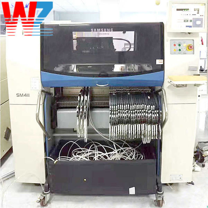 SMT Hanwha Samsung Chip Mounter SM411 Pick And Place Machine 4