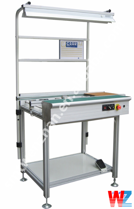 4800W PCB Inspection Conveyor , HN-1500 Lift Gate Conveyor 2