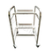 Aluminum Alloy JUKI SMT Feeder Carts 2 Layers With Omni Directional Wheel
