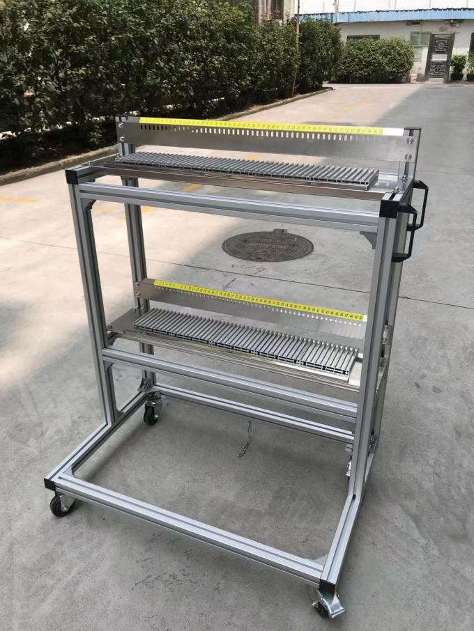 SAMSUNG SM SMT Feeder Carts Stainless Steel Four Wheel For Storage 0