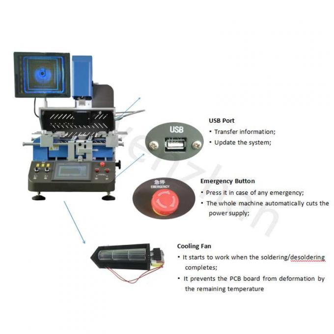 High-Precision SMT PCB Line Machine SMD BGA Rework Station Machine 1