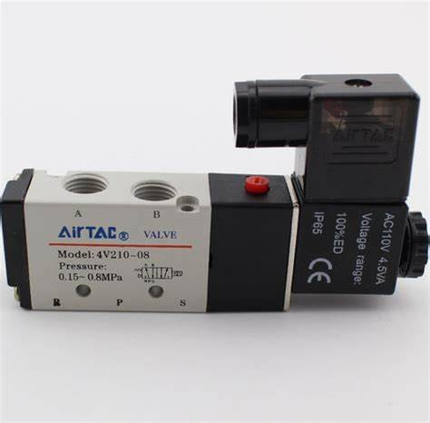 original new SMT Pick And Place Machine Parts Solenoid Valve 4V210-08 1