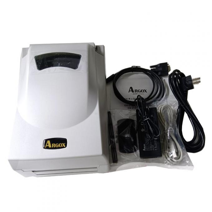 Durable Desktop Barcode Label Printer ABS Plastic With Reflective Sensors 0