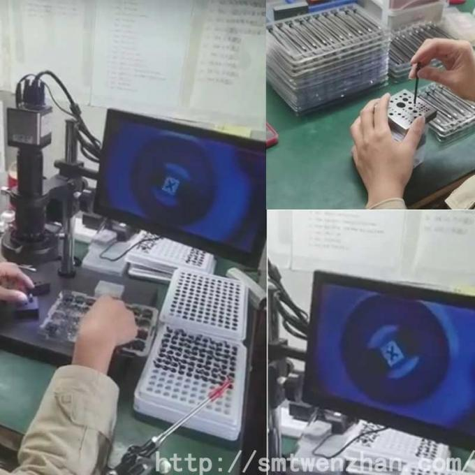 Dual Head 5 Axis Desktop Robotic Iron Station Solder PCB Soldering Machine With Vision 11