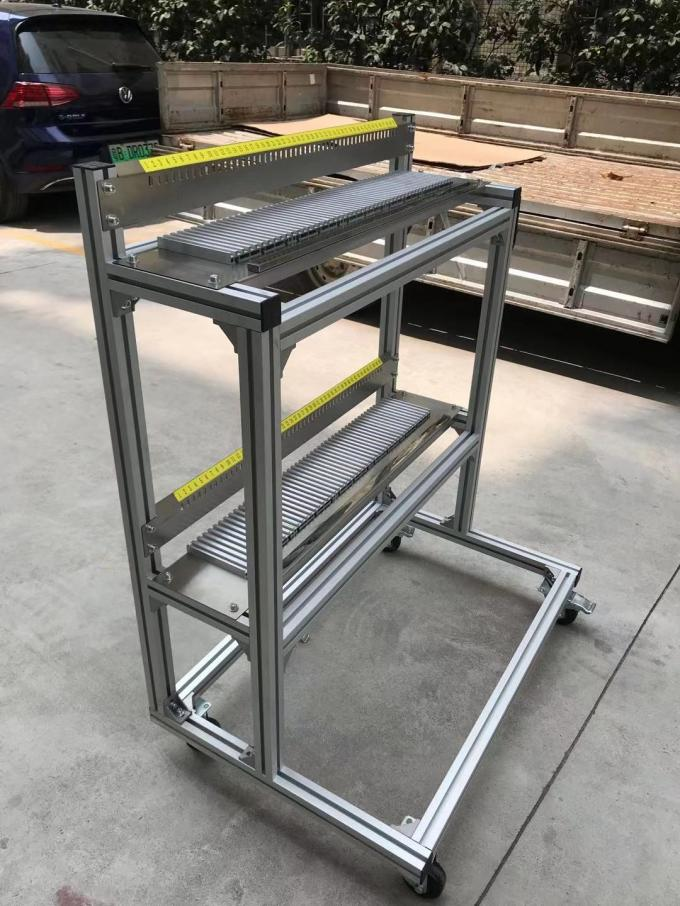 SAMSUNG SM SMT Feeder Carts Stainless Steel Four Wheel For Storage 1