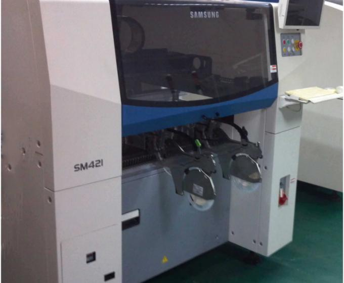 Second Hand Samsung SMT Machine HANWHA SM421 SMT Pick And Place Machine 1