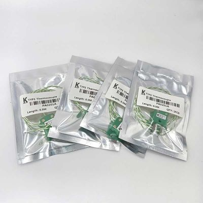 fiberglass PFA PTFE SMT Spare Parts 20AWG 24AWG Easy Plug MICC Thermocouple K Type