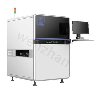 Распознавание штрих-кода онлайн 3D THT SPI AIS501-HW AIS603B AIS603P-HW AI машина для проверки паяльной пасты