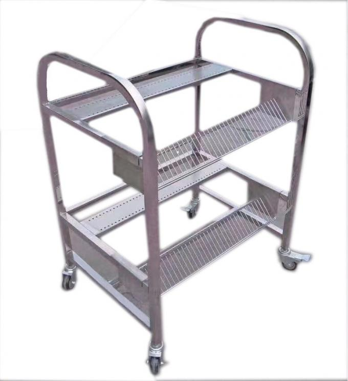 Stainless Steel 2 Tiers Feeder Trolley PANASERT MSR Machinery Spare Parts 0