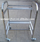 Aluminum Alloy JUKI SMT Feeder Carts 2 Layers With Omni Directional Wheel