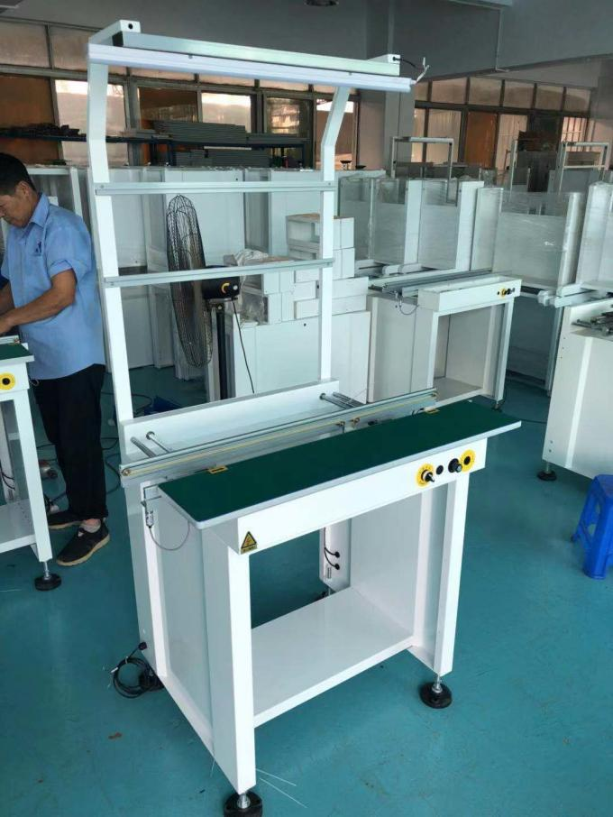 SMT Speed Adjustable PCB Inspection Conveyor PLC Control System 0