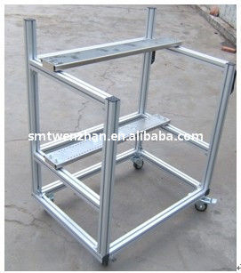Stainless Steel SMT Feeder Carts YAMAHA YS YV Feeder Storage Cart