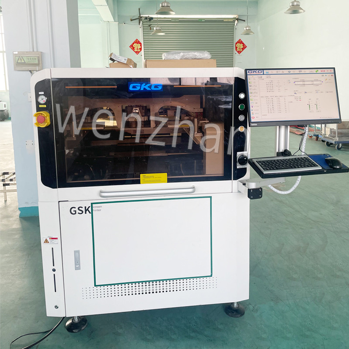 High-Precision Automatic Solder Paste Printing Machine GKG GSK Pcb Solder Printer 0