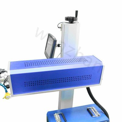 CO2 Flying Laser Marking Machine WZ-103F For Craft Gifts Clothing Shoes Bags And IC Industry