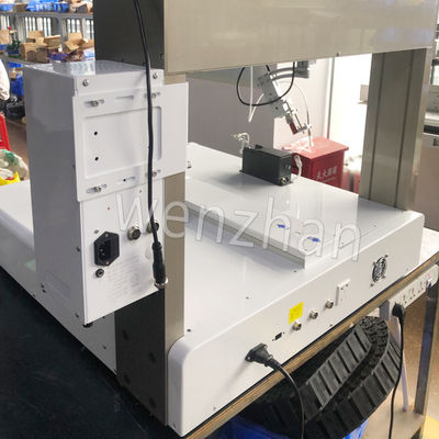 Dual Head 5 Axis Desktop Robotic Iron Station Solder PCB Soldering Machine With Vision