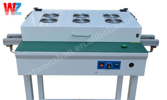 AC220V 1200mm/Min PCB Inspection Conveyor With Cooling Fan
