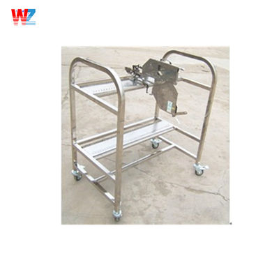 PANASERT CM402 CM602 SMT Feeder Carts Silver Color Stainless Steel
