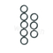 HITACHI SMT Spare Parts 226A0286 KYB-M704F-00 Seal For SMT Line Machine