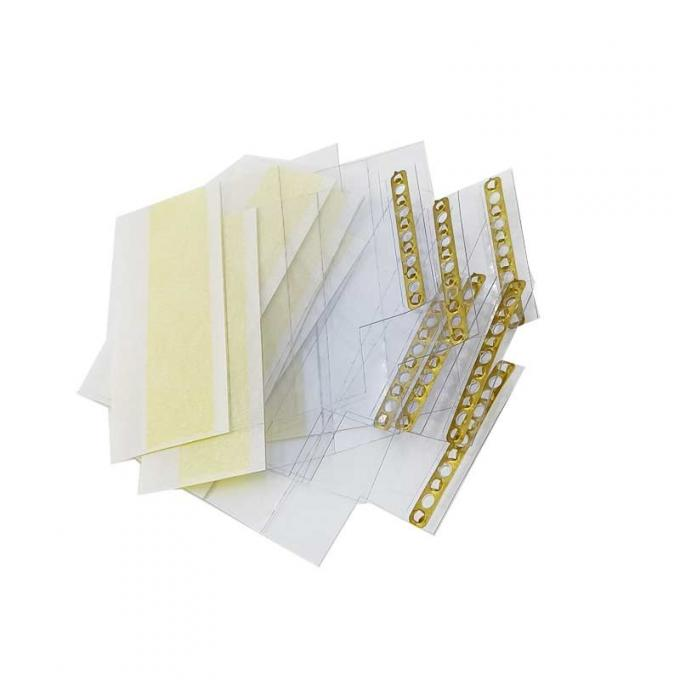 Yellow SMT Double Splice Tape With Copper Clip Buckle 8mm 12mm 16mm For Material Splicing 1
