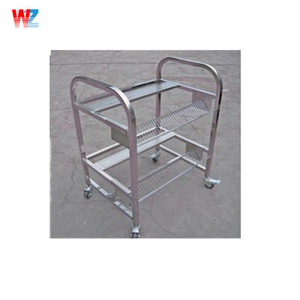 Stainless Steel SMT Feeder Carts YAMAHA YS YV Feeder Storage Cart