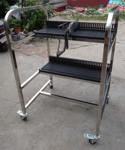 Aluminium Alloy H1100mm Smt Feeder Cart Fuji Spare Parts