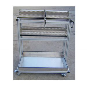Silver Storage SMT Feeder Carts SAMSUNG SM Feeder Trolley 100x70x130cm