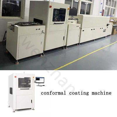 Automated SMT Line Machine PCB Three Axis Conformal Coating Inspection Spray Equipment