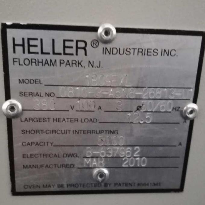 Печь для оплавления печатных плат Heller 1809EXL, 9 зон, паяльная машина для поверхностного монтажа 1
