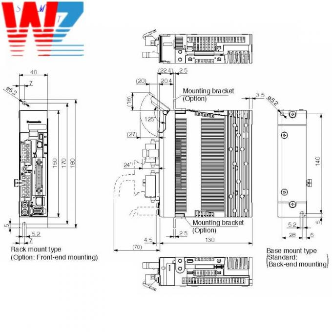 CM202 SMT Spare Parts MUDS021A1A Servo Driver 2