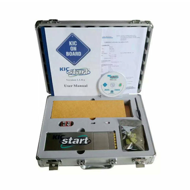 SMT Slim 6-канальная печь для оплавления Температура Kic Start Профилировщик печи для оплавления