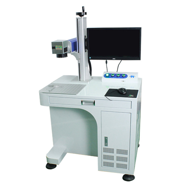 10/20/30/100W Desktop Fiber Laser Marking Machine Engraving Machine